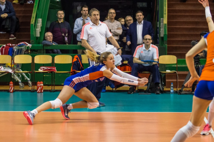 FOTOGALERIE: Olomoucké volejbalistky padly s Rumunkami v odvetném utkání Evropského poháru