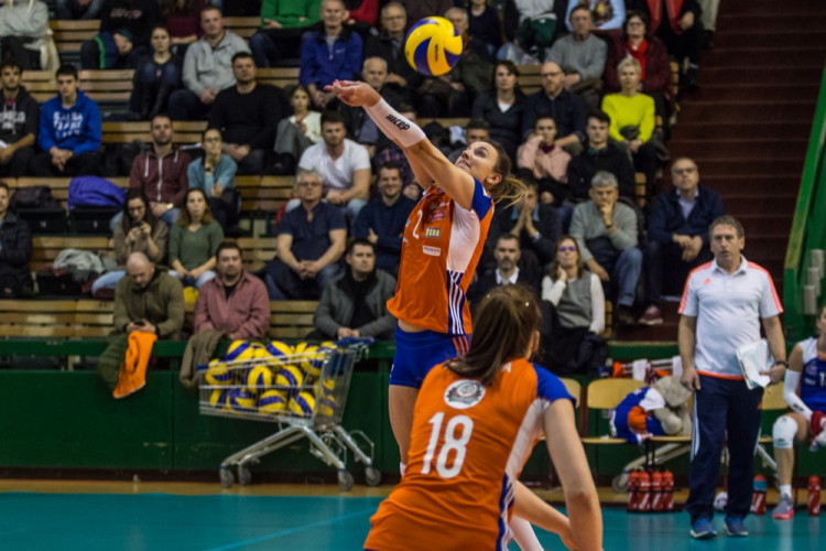 FOTOGALERIE: Olomoucké volejbalistky padly s Rumunkami v odvetném utkání Evropského poháru