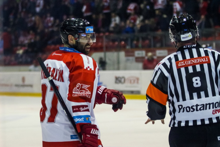 FOTOGALERIE: Moře nepomohly ani dva góly Ostřížka, s Litvínovem padla smolně v prodloužení 4:5