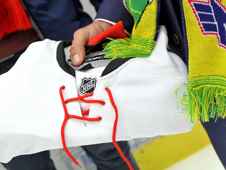 Originální dres Aleše Kotalíka z Calgary