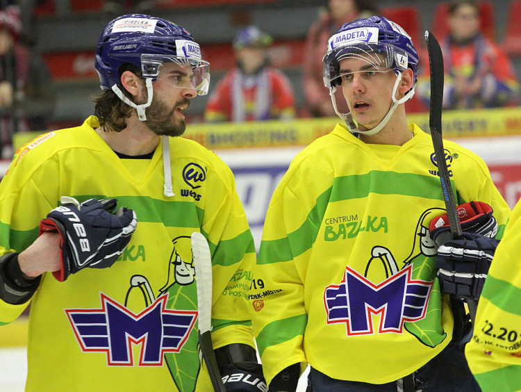 Roman Přikryl s Davidem Gilbertem (zprava)