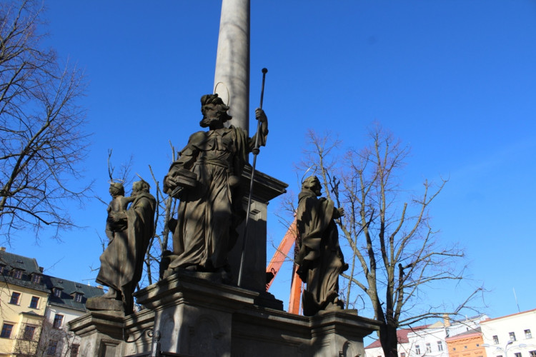 Kácení lip na Masarykově náměstí