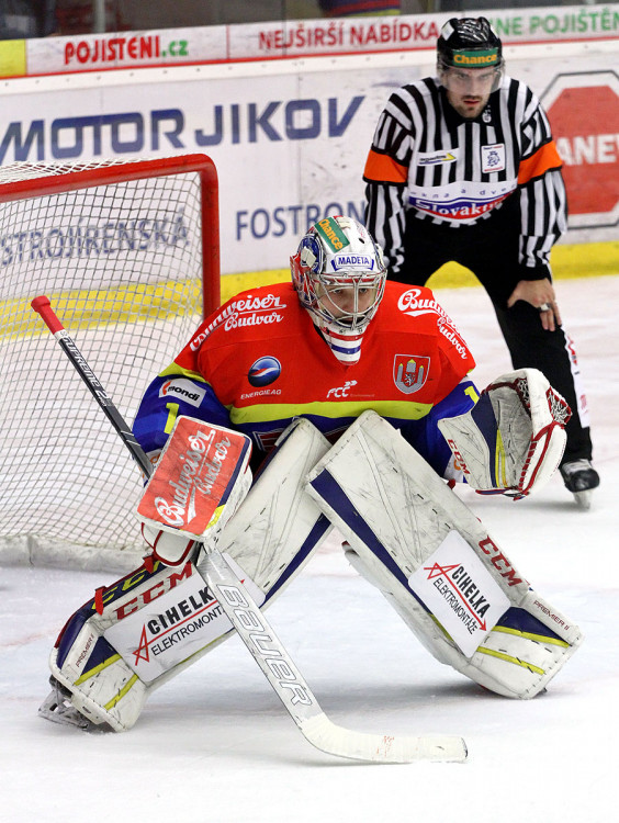 Čtvrtfinálovou sérii s Havířovem zahájil v domácí brance Jan Strmeň