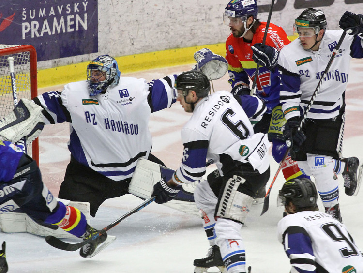Ondřej Bláha v širokém rozkleku nakonec zasahovat nemusel