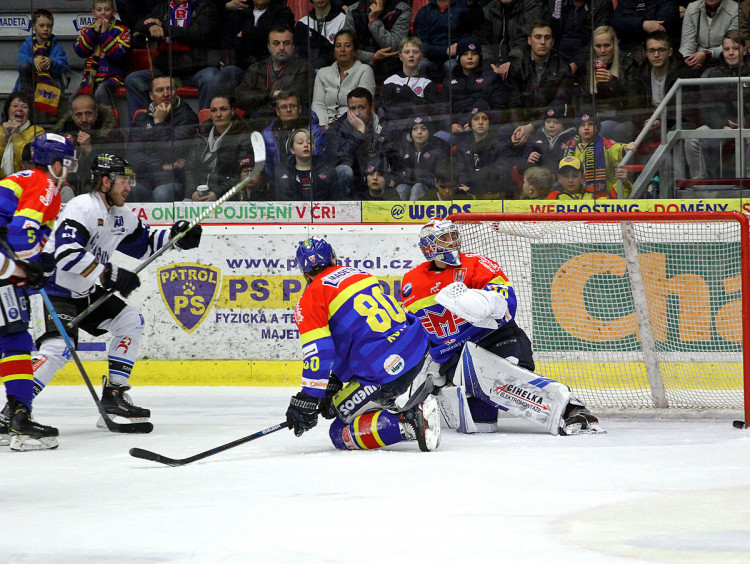 Jakub Kotala je při chuti. V sérii s Motorem zaznamenal už tři vstřelené góly