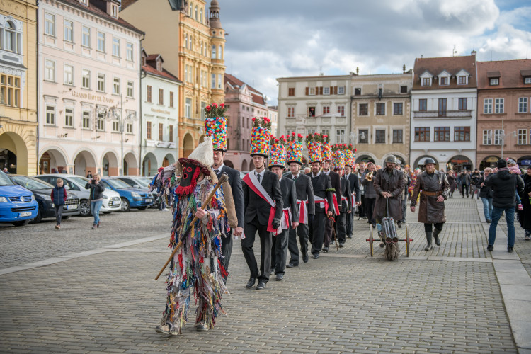 Masopust v Budějcích