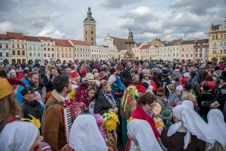 Masopust v Budějcích