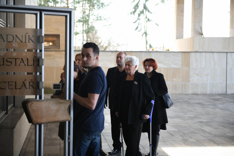 Pohřeb Jiřího Pomeje