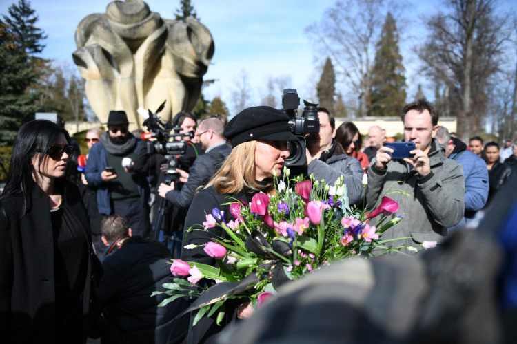 Pohřeb Jiřího Pomeje