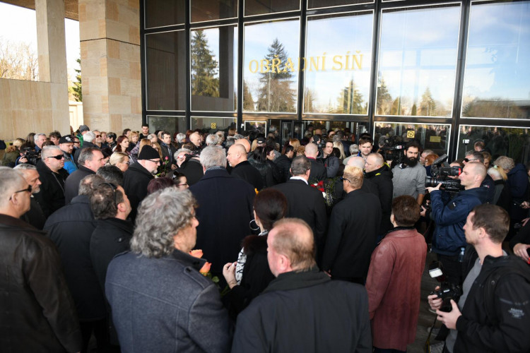 Pohřeb Jiřího Pomeje