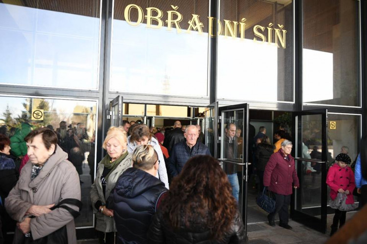 Pohřeb Jiřího Pomeje