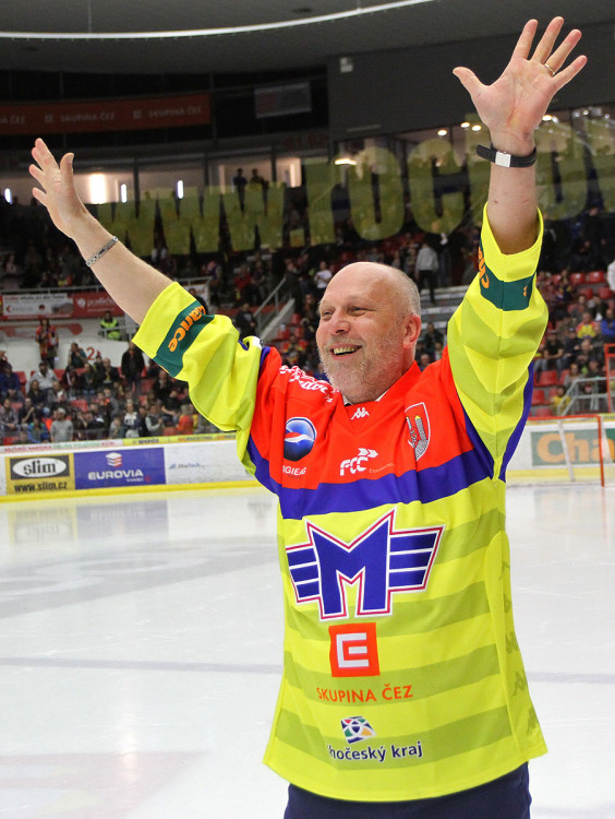 Petr Míšek se ovace publika užíval