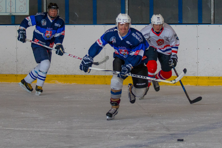 Sdruženáři poměřili síly s biatlonisty v hokeji