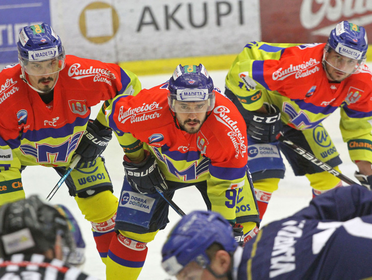 Zleva Žiga Pavlin, Martin Heřman a Miloslav Čermák