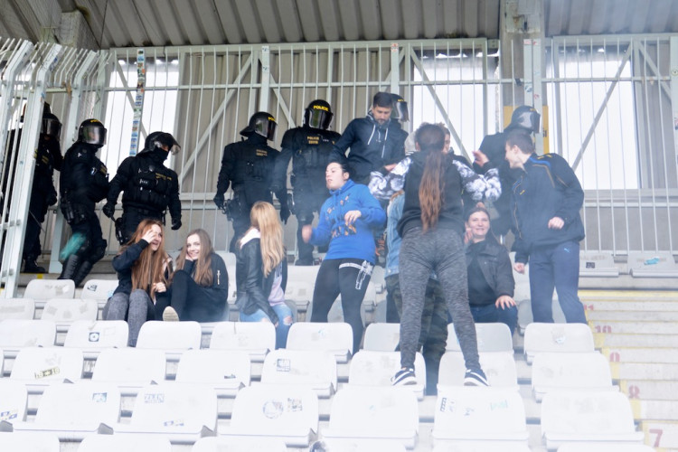 Cvičení pořádkové jednotky