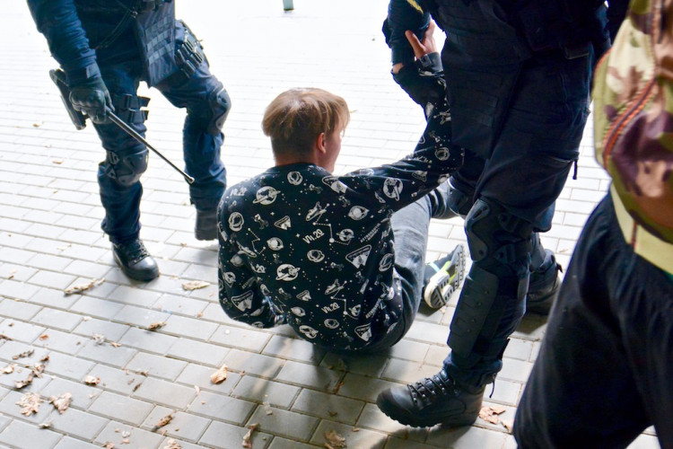 Cvičení pořádkové jednotky