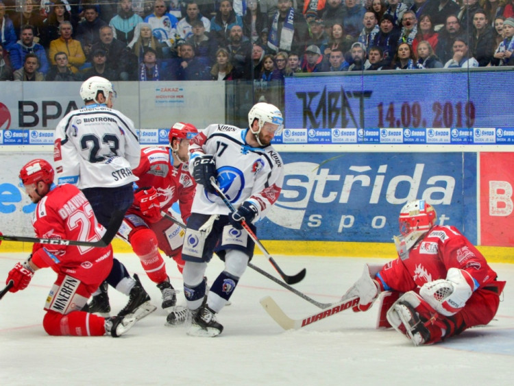 Plzeň porazila Třinec 3:1 a vynutila si sedmý zápas