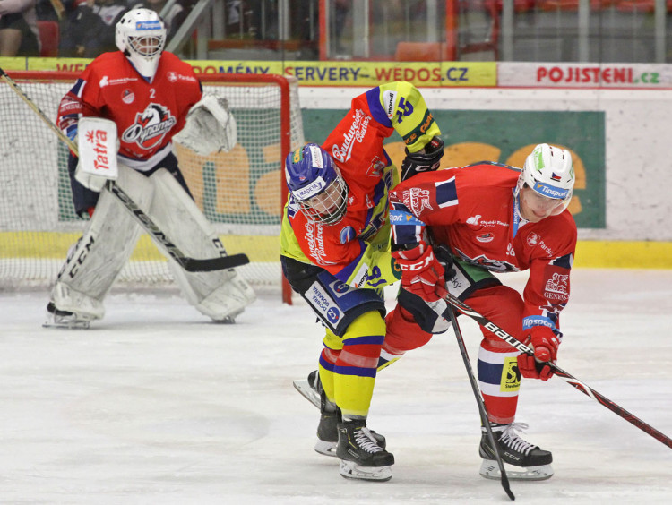 Pavel Novák v souboji s Matoušem Kratochvilem