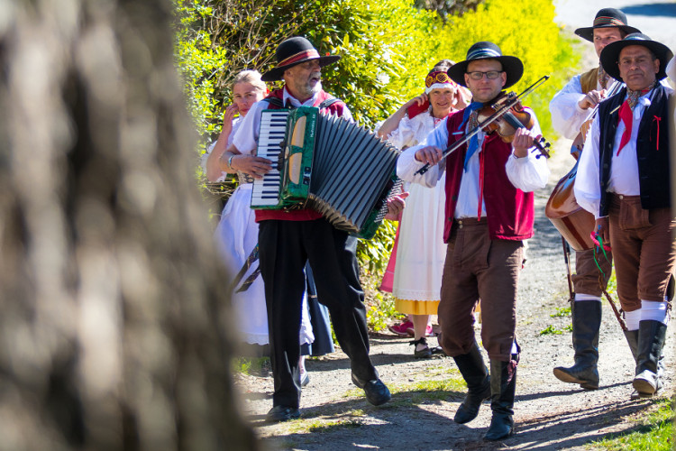 Na Bobově oslavili Velikonoce opravdu tradičně