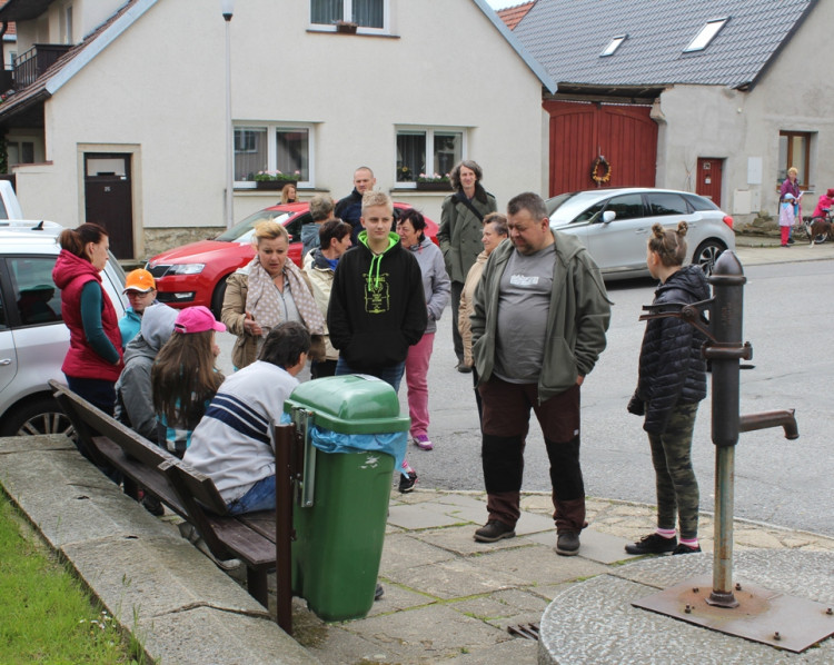 Ředitel SÚRAO v lokalitě Hrádek