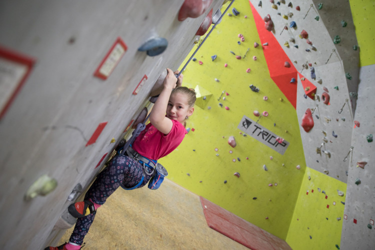 Dětské lezecké závody