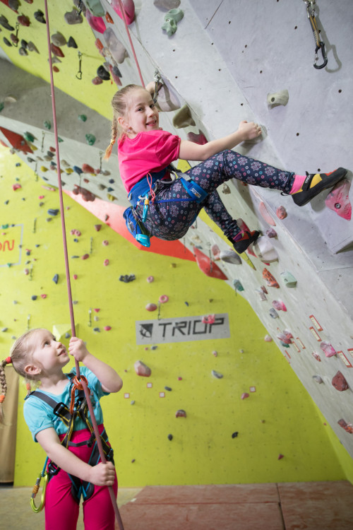 Dětské lezecké závody