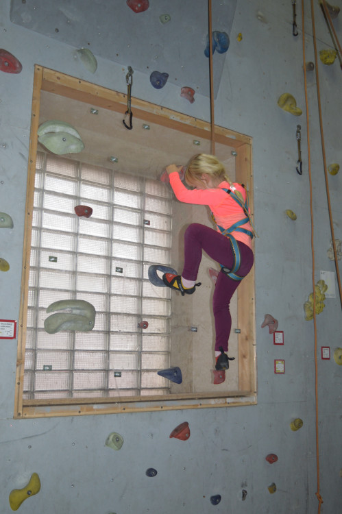 Dětské lezecké závody