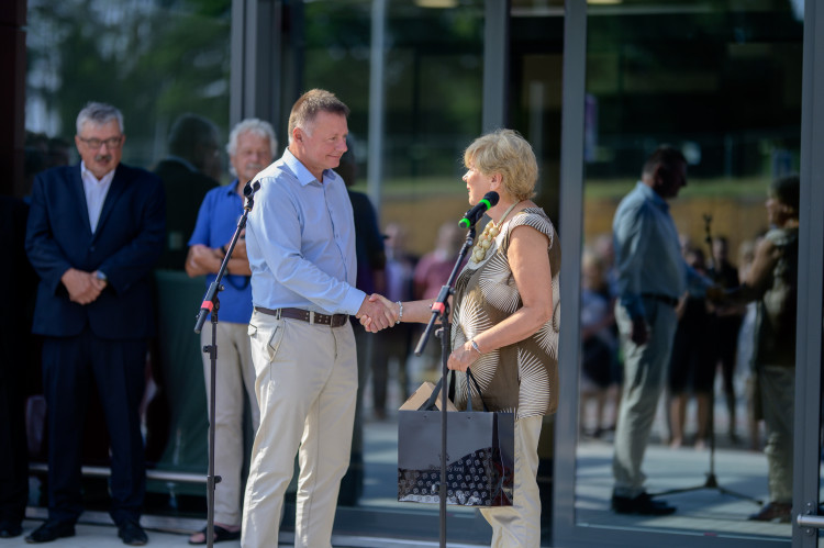 Slavnostní otevření terminálu na Letišti České Budějovice