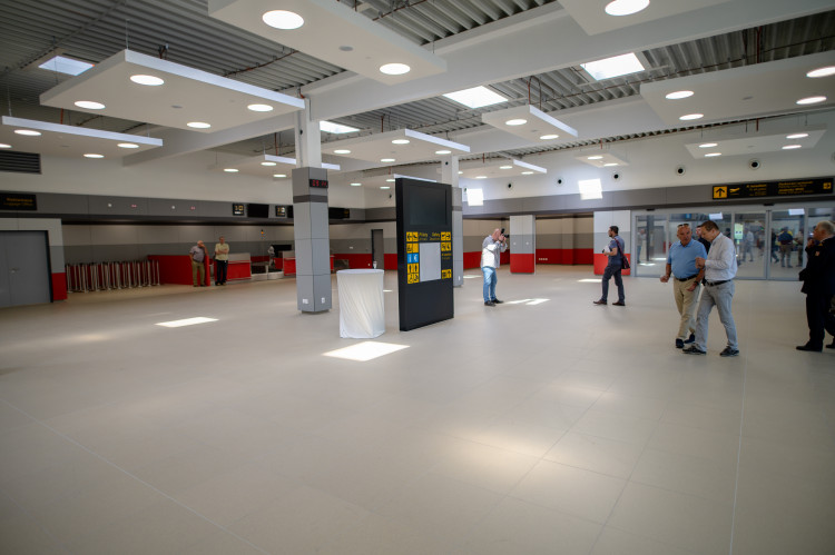 Slavnostní otevření terminálu na Letišti České Budějovice