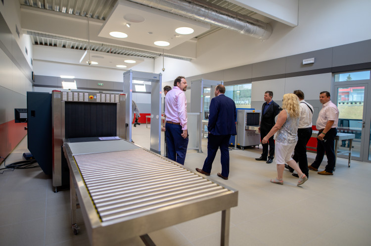 Slavnostní otevření terminálu na Letišti České Budějovice