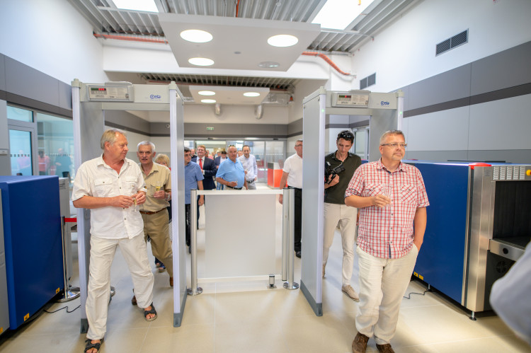 Slavnostní otevření terminálu na Letišti České Budějovice