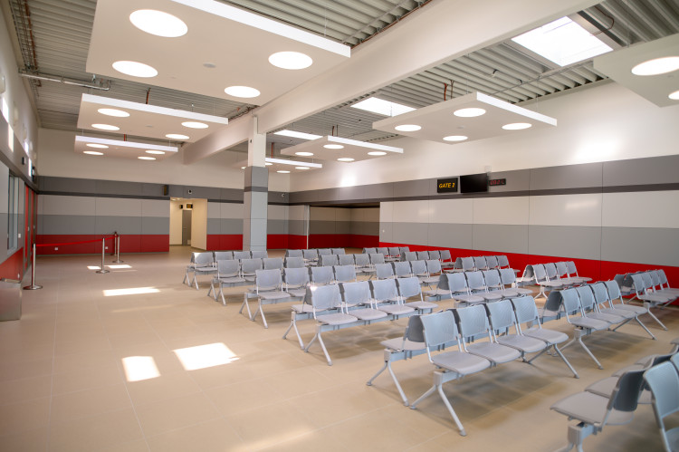 Slavnostní otevření terminálu na Letišti České Budějovice