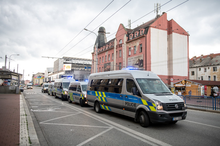 Sparťanští fanoušci dorazili do Budějc