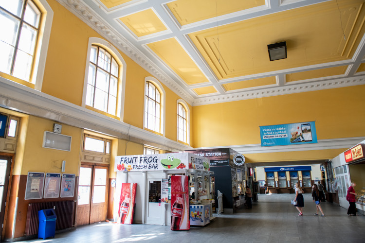 Budova vlakového nádraží se bude rekonstruovat