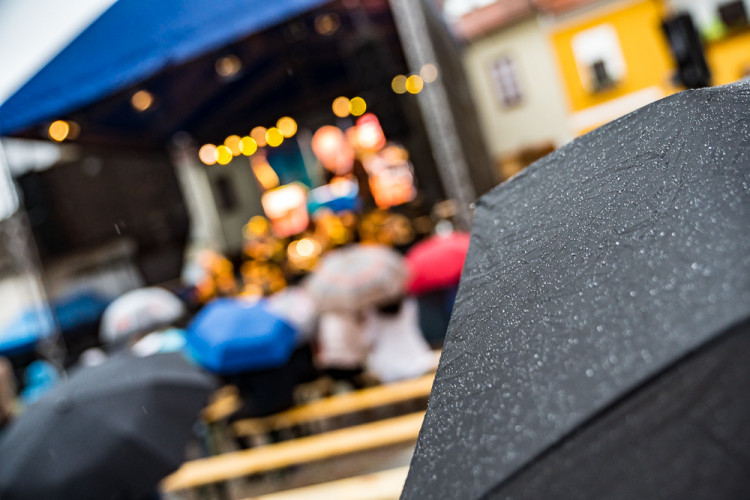 Na Piaristickém náměstí proběhl devátý ročník jihočeského jazzového festivalu