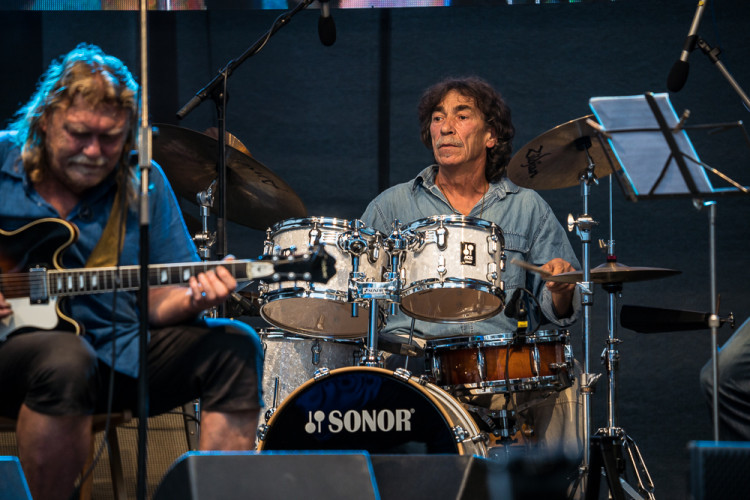 Na Piaristickém náměstí proběhl devátý ročník jihočeského jazzového festivalu