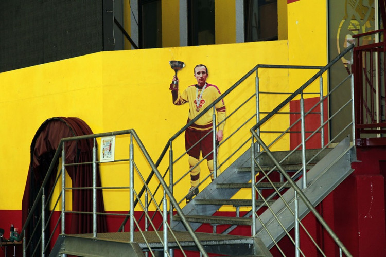 Nová výzdoba Horáckého zimního stadionu