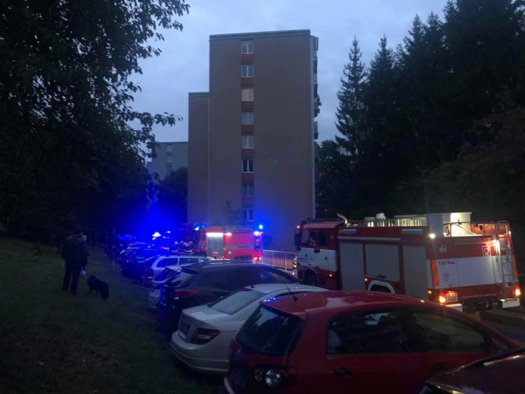 Výbuch v libereckém paneláku