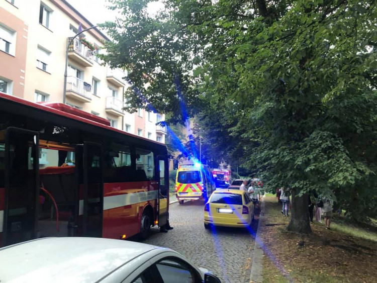 Výbuch v libereckém paneláku