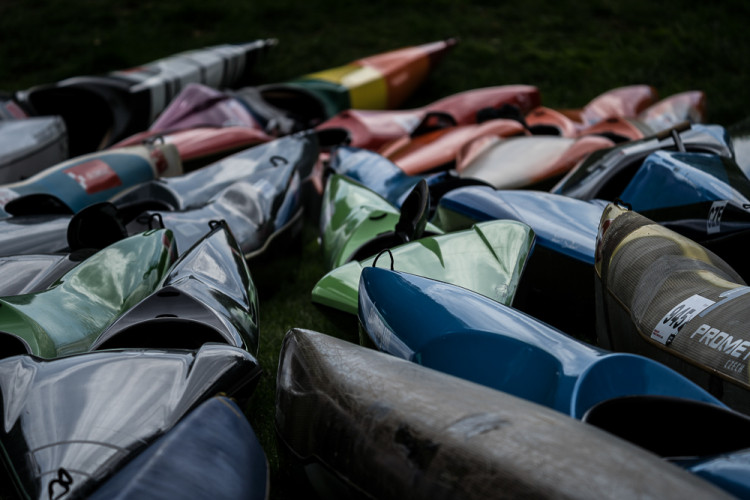 Kanál be Vrbném hostil závody Českého poháru ve sjezdu