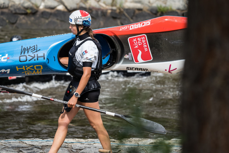Kanál be Vrbném hostil závody Českého poháru ve sjezdu