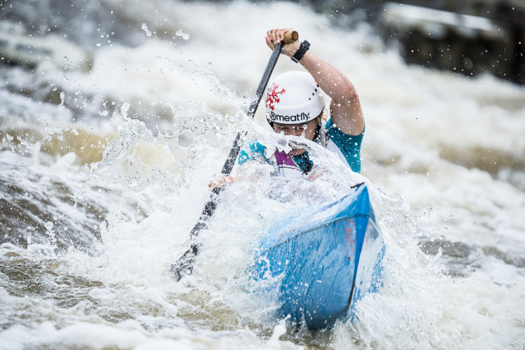 Kanál be Vrbném hostil závody Českého poháru ve sjezdu