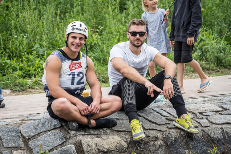 Kanál be Vrbném hostil závody Českého poháru ve sjezdu