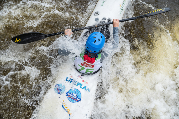 Kanál be Vrbném hostil závody Českého poháru ve sjezdu