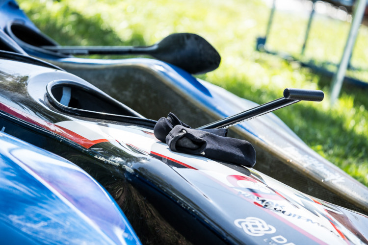 Kanál be Vrbném hostil závody Českého poháru ve sjezdu