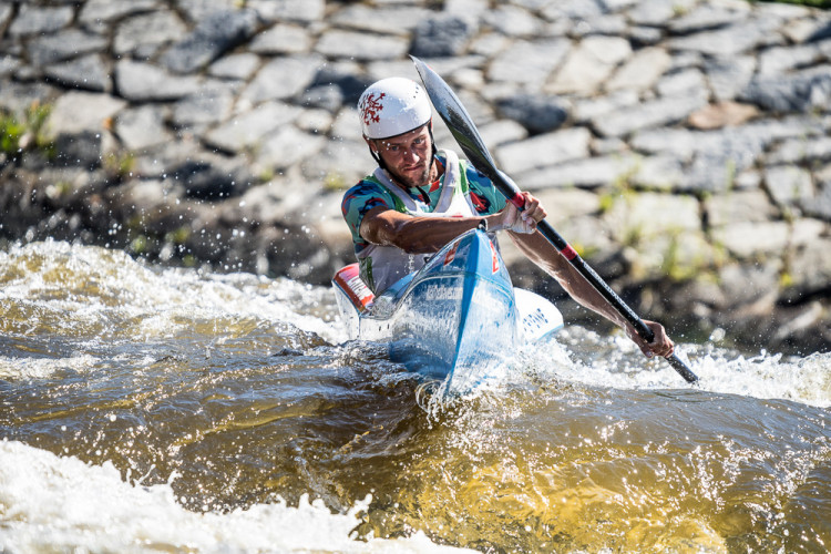 Kanál be Vrbném hostil závody Českého poháru ve sjezdu