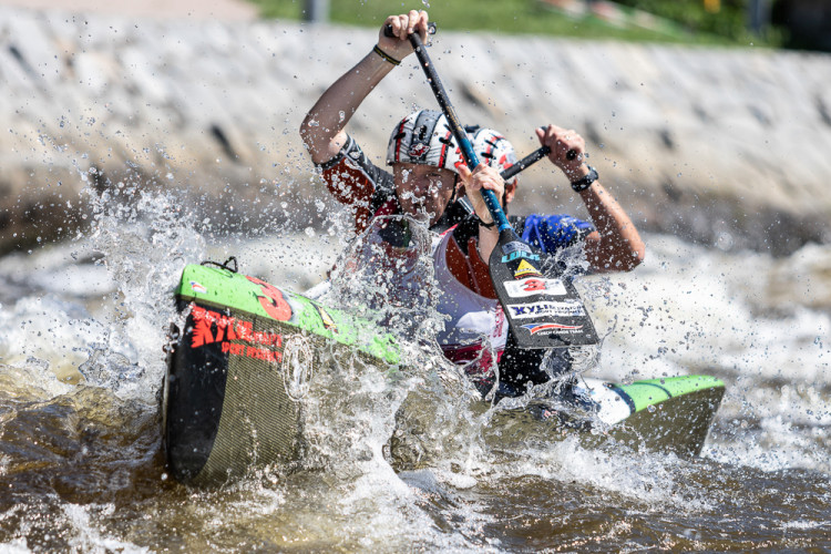 Kanál be Vrbném hostil závody Českého poháru ve sjezdu