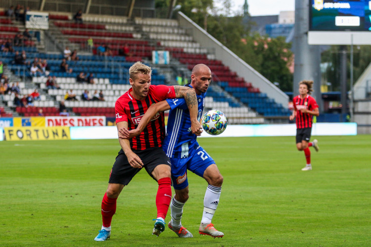 FOTOGALERIE: Sigma si doma poradila s Opavou, góly padaly v druhé půli