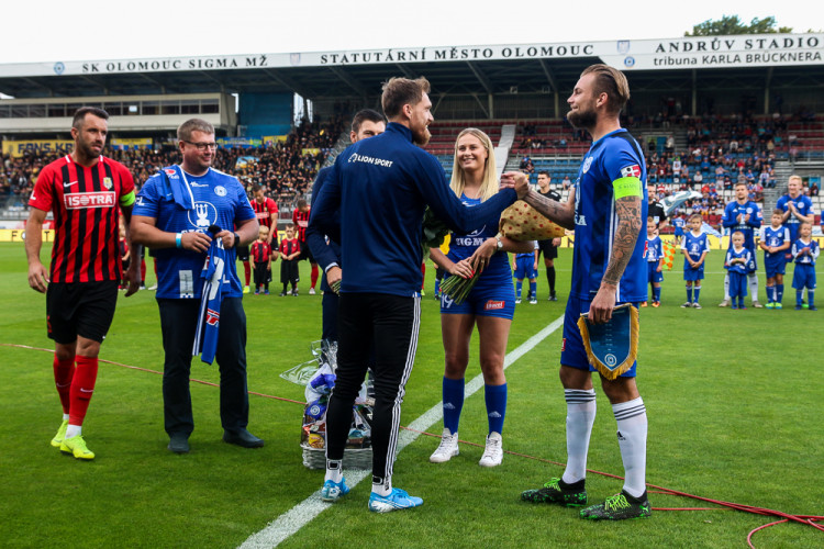 FOTOGALERIE: Sigma si doma poradila s Opavou, góly padaly v druhé půli