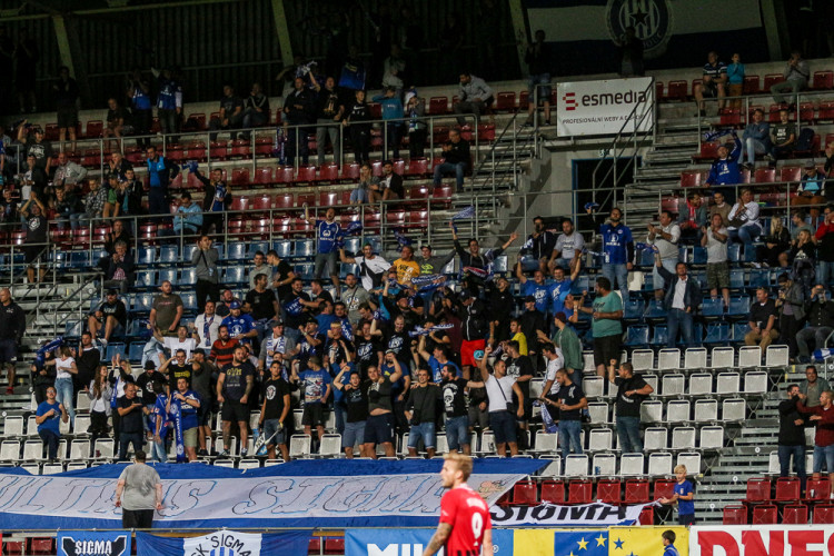 FOTOGALERIE: Sigma si doma poradila s Opavou, góly padaly v druhé půli